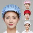 thumbnail image 1 of Meidiya Unisex Dustproof Elastic Chef Hats-Kitchen Baker Cooking Hair Nets Food Service Caps Cleaner Factory Work Cap for Adults, 1 of 7