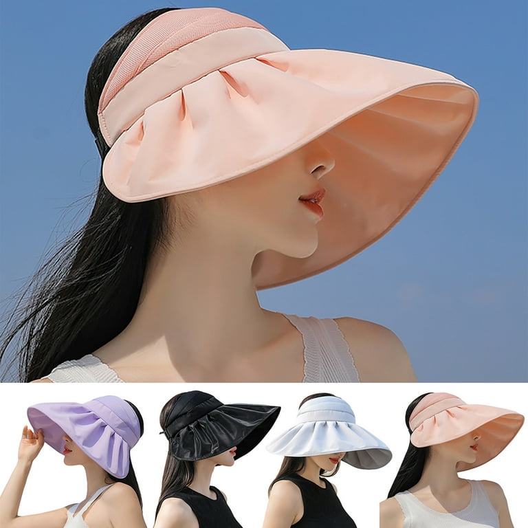 https://i5.walmartimages.com/seo/Meidiya-Women-Sun-Visor-Hats-Large-Wide-Brim-Empty-Top-Sun-Hat-Outdoor-Summer-UV-Protection-Beach-Cap_5e7e4371-b446-47a0-ae60-0d9380a7755d.67eed74608667923bf2acf3579e5c7fc.jpeg?odnHeight=768&odnWidth=768&odnBg=FFFFFF