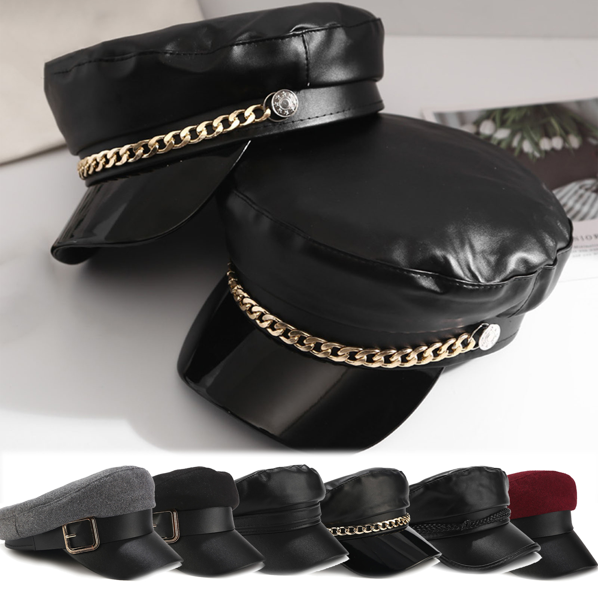 Lady Captain Hat Sailor Cap