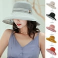 thumbnail image 1 of Meidiya Womens UV Protection Wide Brim Sun Hats Cooling Breathable Mesh Bucket Cap Foldable Travel Outdoor Fishing Hat for Outdoor Sports, 1 of 8