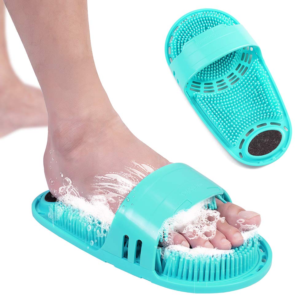 Fresh Feet Foot Scrubber, Clean and Massage Your Feet without Bending