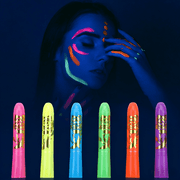 MeiduGaga Neon Face Paint, 6 Pack, Glow Face Paint