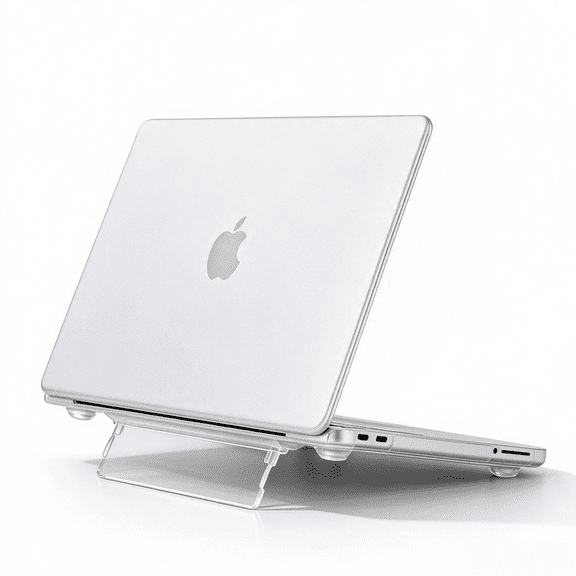 Meifei Case for MacBook Neo 13" (A18PRO, A3404), Shell Cover with Built-In Stand + Keyboard Cover, Matte Clear