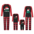 thumbnail image 1 of Meihuid Christmas Family Matching Pajama Red Holiday Pjs Sets Cotton Sleepwear, 1 of 9