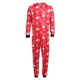thumbnail image 1 of Meihuid Christmas Family Matching Pajamas Long Sleeve Pj Set Festival Party Sleepwear with Button S-XXL, 1 of 9