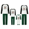 thumbnail image 1 of Meihuid Christmas Family Pajamas Matching Sets Christmas Sleepwear Pjs Outfit for Family Christmas Holiday, 1 of 10