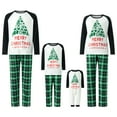 thumbnail image 1 of Meihuid Christmas Pajamas for Family 2023 Family Matching Outfits Xmas Long Sleeve Family Jammies Matching Holiday Pajamas, 1 of 10