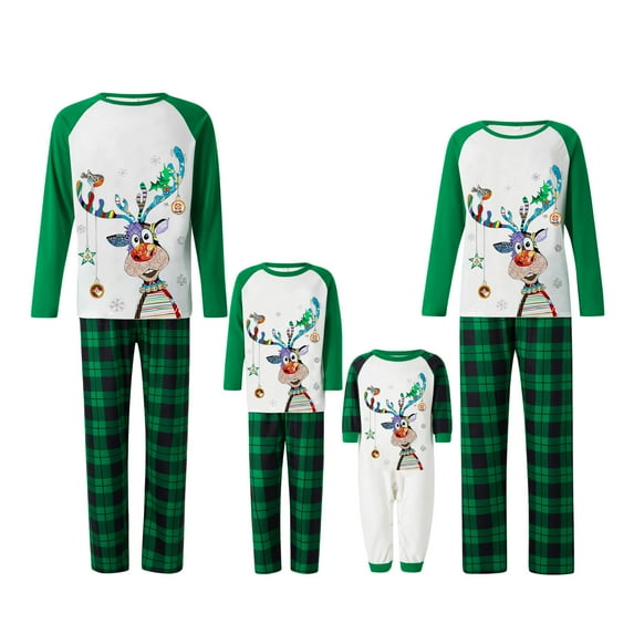 Meihuid Christmas Pajamas for Family Christmas Pjs for Family Matching Sets Family Christmas Pajamas Jammies Sleepwear