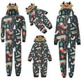 thumbnail image 1 of Meihuid Christmas Pajamas for Family Cute Snowman Print Long Sleeve PJS Set, 1 of 3