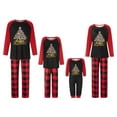 thumbnail image 1 of Meihuid Christmas Pajamas for Family Matching Pjs Set Xmas Striped Bottoms Pants Jammies for Kids Womens Mens, 1 of 9