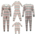 thumbnail image 1 of Meihuid Christmas Pajamas for Family Matching Xmas Christmas Pjs Set Santa Claus Cartoon Print Cute Holiday Family Sleepwear, 1 of 7