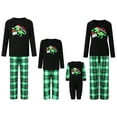 thumbnail image 1 of Meihuid Christmas Santa Hat Pattern Family Matching Pajamas,2-piece,Unisex,Sizes Baby-Kids-Adult, 1 of 9