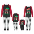 thumbnail image 1 of Meihuid Family Matching Pajamas Christmas Sleepwear Long Sleeve Sleep Shirt with Plaid Pants Soft Loungewear Pjs Set S-XXL, 1 of 9