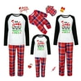 thumbnail image 1 of Meihuid Matching Christmas Family Pajamas Sets, Matching Pajamas for Xmas, Santa Elf Reindeer Print Loungewear, 1 of 5