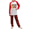 thumbnail image 1 of Meihuid Matching Family Christmas Pajamas Holiday Sleepwear Set Long Sleeve Pullover and Printed Pants S-XXL, 1 of 6