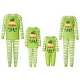 thumbnail image 1 of Meihuid Matching Family Christmas Pajamas Holiday Sleepwear Set Long Sleeve Pullover and Printed Pants S-XXL, 1 of 9