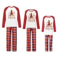 thumbnail image 1 of Meihuid Matching Family Christmas Pajamas Set, Xmas Holiday PJs for Women/Men/Kids, Letter Printed Loungewear Sleepwear, 1 of 10