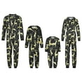 thumbnail image 1 of Meihuid Matching Family Pajamas Set Striped Christmas Pajamas Sleepwear Dad Mom PJs, 1 of 9