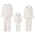 thumbnail image 1 of Meihuid Matching Pajamas Set for Family Fleece Christmas Sleepwear Zipper Jumpsuit, 1 of 10