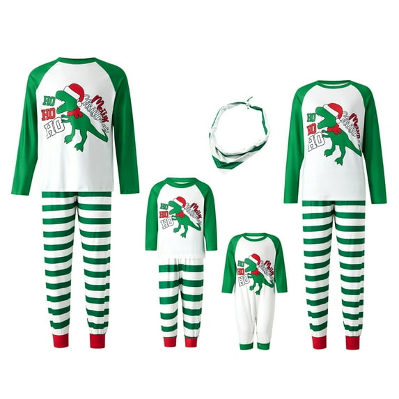 Meihuid Merry Christmas Family Matching Pajamas Sets Plaid Deer Print Holiday Xmas Pjs Sleepwear For Family