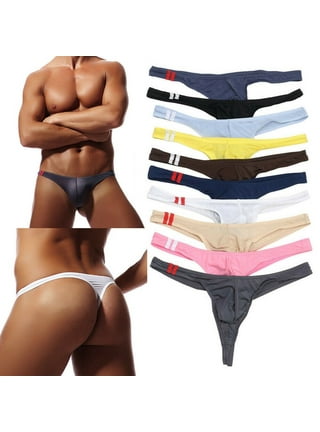 iKingsky Men's Cheeky Boxer Briefs Sexy Pouch Thong Underwear : :  Clothing, Shoes & Accessories