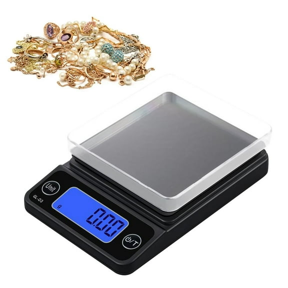 Meiiso 0.01G Precision Digital Jewelry Scale Gram Scale with Lcd Display