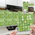 thumbnail image 1 of Meiiso 10pc Peel And Stick Ceramic Tile Paste, 3D Lattice Crystal Ceramic Tile Paste DIY Adhesive Wall Sticker, for Kitchen, Bathroom, 10-Pack Peel & Stick 3D Mosaic Tile Stickers, Style D, 1 of 9