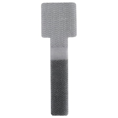 Meiiso 50Pcs Velcro Cable Ties Black E Self Adhesive Cord Management