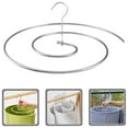 thumbnail image 1 of Meiiso 8mm Stainless Steel Spiral Clothes Drying Rack Round Laundry B, 1 of 6