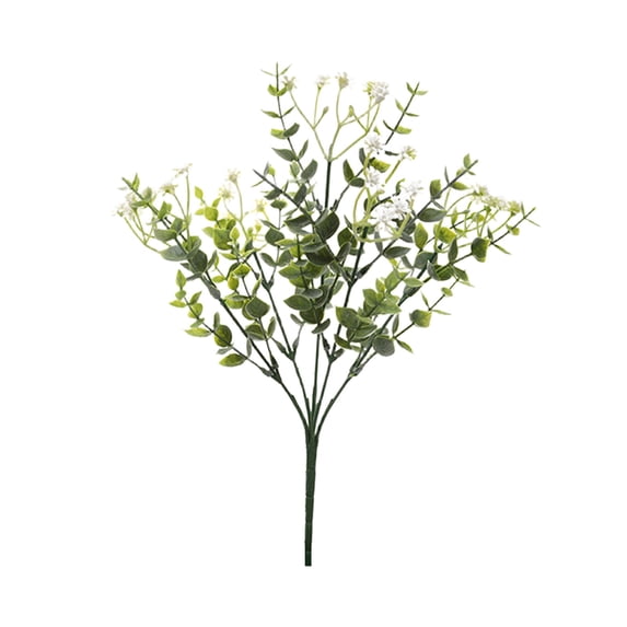 Meiiso Artificial Decorative Flower F (Decorative Flower, Fake Flower), 1 Bundles Artificial Flowers, Cemetery Flower Plastic Memorial Bouquet for Hanging Window Box Home Table Centerpieces Decor