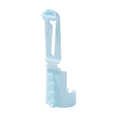 thumbnail image 1 of Meiiso Blue Adjustable Finger Yarn Ring Crochet Tension Control Tool, 1 of 3