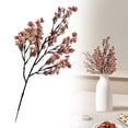 thumbnail image 1 of Meiiso Breath Artificial Flowers, Flowers for Vase Home Wedding DIY, Indoor Outdoor Centerpiece Table Decoration, Silk Small Flower Spray, Brown Color, 1 of 9