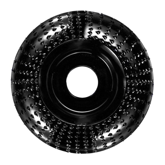 Meiiso Carbide Wood Sanding Carving Shaping Disc, For Angle Grinder/Grinding Wheel 125mm, for Woodworking, Angle Grinder Disc, Black Color, Aggressive Cutting