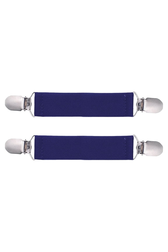 Meiiso Children'S Gloves with Anti-Slip Straps Clips Va 2.5X7.5cm Set, Stainless Steel Elastic Glove Holders To Prevent Loss, Double-Sided Polyester