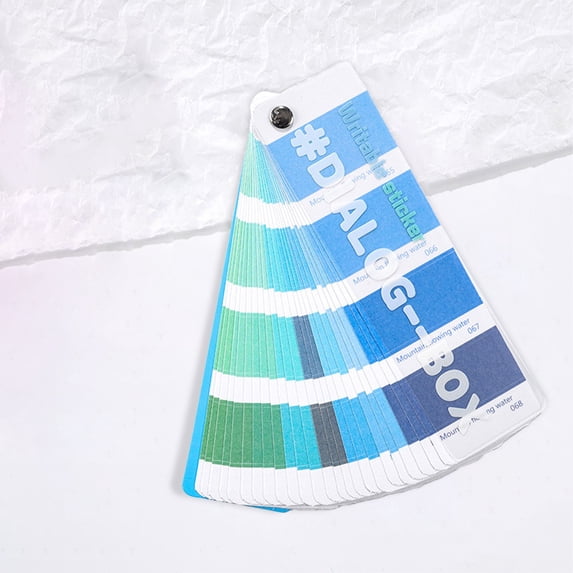 Meiiso Clear Sky Color Index Tabs, Self-Adhesive Book Page Markers, Sticky Tabs Sticky Tabs for Books Divider Tabs Stick On Sticky Index Tabs Book Tabs