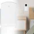thumbnail image 1 of Meiiso Clear Wall Mount Remote Control Holder Adhesive Storage Box, 1 of 4