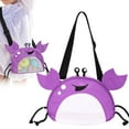 thumbnail image 1 of Meiiso Crab Shaped Mesh Beach Bag, Pool Toy Holder, Crab-Shaped Mesh Tote,' Beach Toy Collector, Adjustable-Strap Pool Accessory (#C), 1 of 9