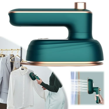 Meiiso Discounted Stock! Household Iron, Upgrade Portable Mini Ironing Machine 180°Rotatable Handheld Steam Foldable Travel Garment for Fabric Clothes Good for Home and Travel, 6.24*3.9*3.9In
