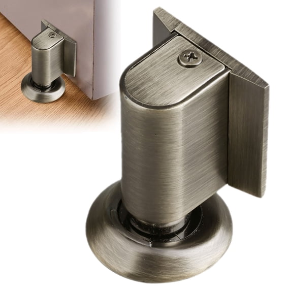 Meiiso Door Stopper 2026 New, Doors Stoppers for Bottom of Door, No Drill Doorstops for Inside Door, Doors Catch Holder to Keep Doors Open, No-Drill Invisible Door Stopper, Type B