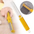 thumbnail image 1 of Meiiso Double-Sided Shaving Tool A Sticky Pilling Removal Clothes Coat Sweater Wool, Compact Manual Lint Pill Remover Portable, 1 of 9