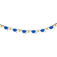 thumbnail image 1 of Meiiso Graduation Cap Paper Cut Banner Blue, 2026 Graduation Season Banner Decoration for Congratulations on Graduation School Home, 1 of 5