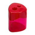 thumbnail image 1 of Meiiso Handheld Dual Hole Pencil Sharpener, Compact, Dual-Hole Pencil Sharpener: Anti-Slip Grip For Standard & Jumbo Crayons – Portable Classroom Tool with Safety Rounded Edges (#D), 1 of 3