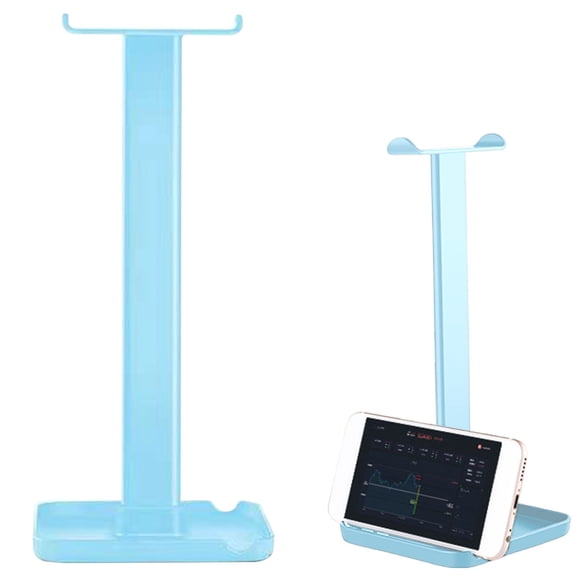 Meiiso Headphone Display Stand Sky Blue Detachable Hanger