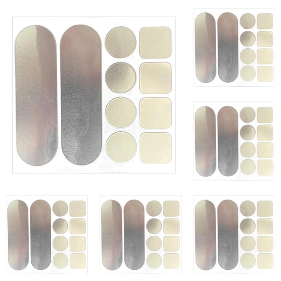 Meiiso High Temperature Repair Patch, Leak Fixing Tape, High-Temp Repair Patch Tape, Aluminum Foil Seals Bucket/Pipe Leaks, Waterproof Adhesive, and Emergency Plumbing Fix (#D)