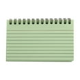 thumbnail image 1 of Meiiso Index Cards, 50Pcs Multicolor Ruled Index Cards with Spiral Binding, 50 Index Cards, 3X5 Inches, Spiral Bound, Style I, 1 of 9