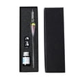 thumbnail image 1 of Meiiso Jellyfish Glass Dip Pen Calligraphy Set 1ml - 3 Pcs Kit with Holder & Colored Ink #6, Ink & Pen Holder Art Kit for Signatures Beginners, 1 of 3