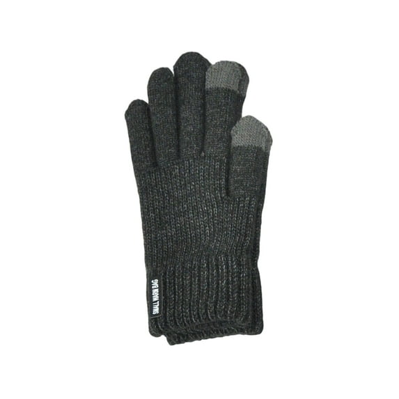 Meiiso Men'S Plus Size Winter Cycling Gloves Thick Fleece Lined Windproof Water-Resistant, Touchscreen Anti-Slip Grip Xxl-4Xl (Gray)