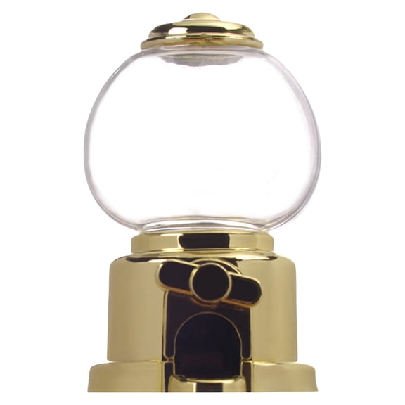 Meiiso Mini Candy Rotating Button Machine Gold (Candy Machine, Rotating Button Dispenser), Candy with Candy Dispenser Toy, Thank You Cards Bubble Machines for Birthday Decorations