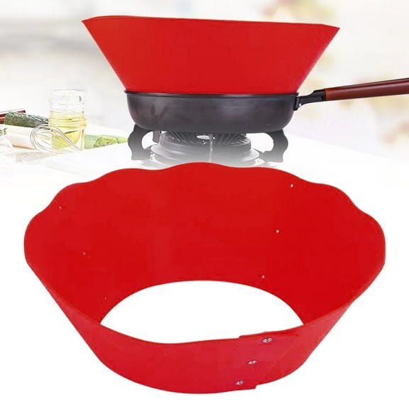 Meiiso New Product Promotion! Silicone Splatter Guard Splatter Screen for Frying Pan Pots Splash Guard Red, 6.24Inches Walmart New Products Affordable 1*Splash Guard