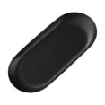 thumbnail image 1 of Meiiso Oval Black Tray 18x8.5cm, Stainless Serving Tray Towel Storage Dish Plate Tea Trays Jewelry Plate Decorative Storage Tray, 1 of 6